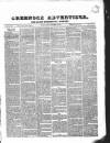 Greenock Advertiser Thursday 12 December 1861 Page 1