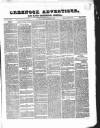 Greenock Advertiser Saturday 14 December 1861 Page 1