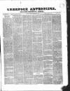 Greenock Advertiser Thursday 19 December 1861 Page 1