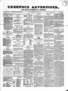 Greenock Advertiser Saturday 29 March 1862 Page 1