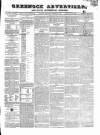 Greenock Advertiser Saturday 29 October 1864 Page 1