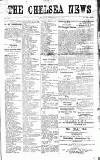 Chelsea News and General Advertiser Saturday 15 February 1868 Page 1