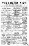 Chelsea News and General Advertiser Saturday 09 October 1869 Page 1