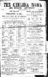 Chelsea News and General Advertiser Saturday 08 January 1870 Page 1