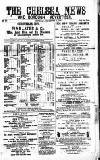 Chelsea News and General Advertiser Saturday 31 December 1870 Page 1