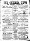 Chelsea News and General Advertiser Saturday 24 June 1871 Page 1