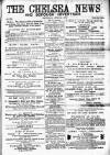 Chelsea News and General Advertiser Saturday 29 June 1872 Page 1
