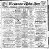 Chelsea News and General Advertiser Saturday 27 October 1883 Page 1