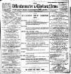 Chelsea News and General Advertiser Saturday 22 December 1883 Page 1