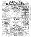 Chelsea News and General Advertiser Saturday 10 September 1887 Page 1