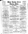 Chelsea News and General Advertiser Saturday 24 September 1887 Page 1