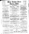 Chelsea News and General Advertiser Saturday 01 October 1887 Page 1