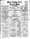 Chelsea News and General Advertiser Friday 30 October 1891 Page 1
