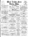 Chelsea News and General Advertiser Friday 08 January 1892 Page 1