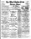 Chelsea News and General Advertiser Friday 14 February 1896 Page 1