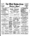 Chelsea News and General Advertiser Friday 29 September 1905 Page 1