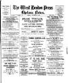 Chelsea News and General Advertiser Friday 20 October 1905 Page 1