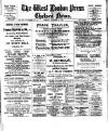 Chelsea News and General Advertiser Friday 04 October 1907 Page 1