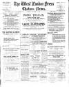 Chelsea News and General Advertiser Friday 24 January 1908 Page 1