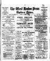 Chelsea News and General Advertiser Friday 08 January 1909 Page 1