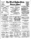 Chelsea News and General Advertiser Friday 14 January 1910 Page 1