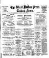 Chelsea News and General Advertiser Friday 05 August 1910 Page 1