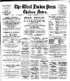 Chelsea News and General Advertiser Friday 22 November 1912 Page 1