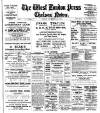 Chelsea News and General Advertiser Friday 29 November 1912 Page 1