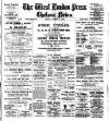 Chelsea News and General Advertiser Friday 01 August 1913 Page 1