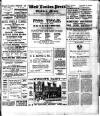 Chelsea News and General Advertiser Friday 31 January 1919 Page 1