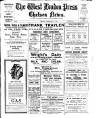 Chelsea News and General Advertiser Friday 04 February 1927 Page 1