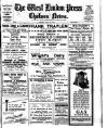 Chelsea News and General Advertiser Friday 29 July 1927 Page 1