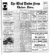 Chelsea News and General Advertiser Friday 13 October 1933 Page 1
