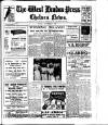 Chelsea News and General Advertiser Friday 04 September 1936 Page 1