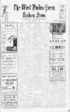 Chelsea News and General Advertiser Friday 29 September 1939 Page 1