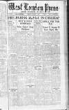 Chelsea News and General Advertiser Friday 10 August 1945 Page 1