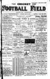 Cricket and Football Field Saturday 26 May 1888 Page 1