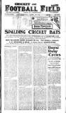Cricket and Football Field Saturday 14 May 1910 Page 1