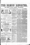 Brecon Reporter and South Wales General Advertiser Saturday 26 December 1863 Page 1