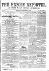 Brecon Reporter and South Wales General Advertiser Saturday 17 September 1864 Page 1