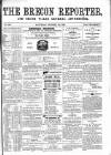 Brecon Reporter and South Wales General Advertiser Saturday 07 October 1865 Page 1