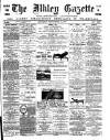 Ilkley Gazette and Wharfedale Advertiser Saturday 21 September 1889 Page 1