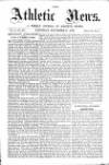 Athletic News Saturday 27 November 1875 Page 1