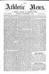 Athletic News Saturday 18 December 1875 Page 1