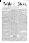 Athletic News Saturday 04 March 1876 Page 1