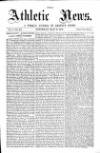 Athletic News Saturday 06 May 1876 Page 1