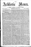 Athletic News Saturday 27 May 1876 Page 1