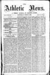 Athletic News Saturday 03 June 1876 Page 1