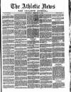 Athletic News Wednesday 28 February 1883 Page 1