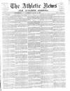 Athletic News Tuesday 12 January 1886 Page 1